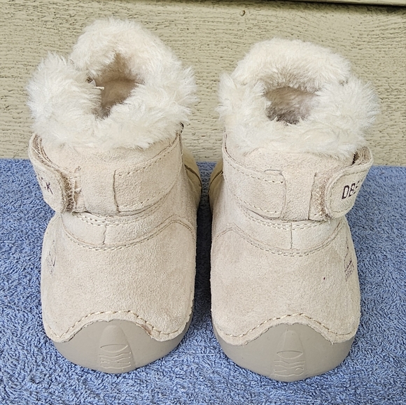 Dbeck Climatelight Women's Waterproof Suede Fleece Winter Snow Boots Size 39/8.5 - Picture 4 of 8